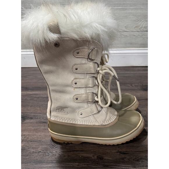 Sorel Joan of Arctic Women’s Waterproof Winter Snow Boots Size 10 Gray - Picture 4 of 10